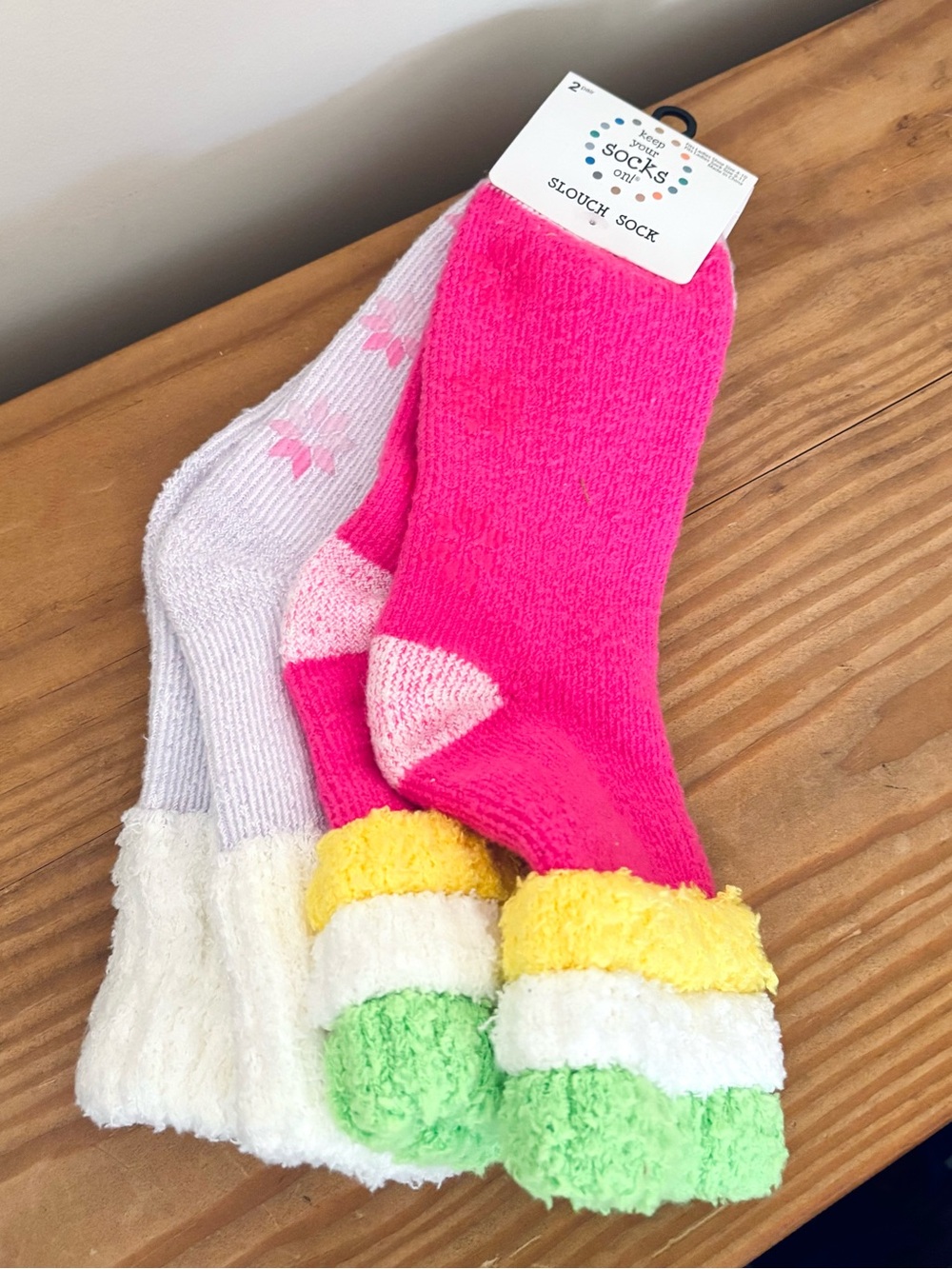 💥 NWT Keep Your Socks On! Slouch Socks Pair